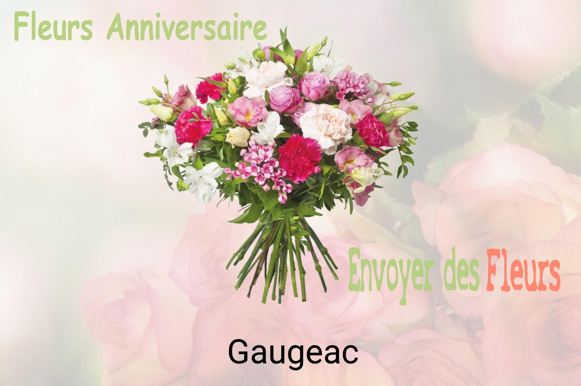 Bouquet de fleurs d’anniversaire livré à Gaugeac